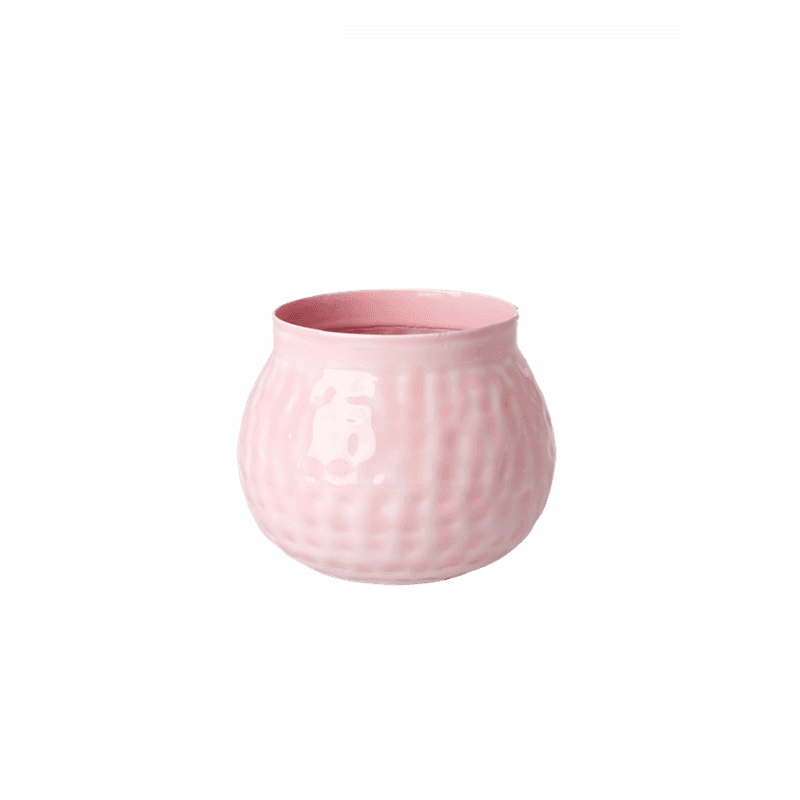 Rice - Blomsterpotte rosa