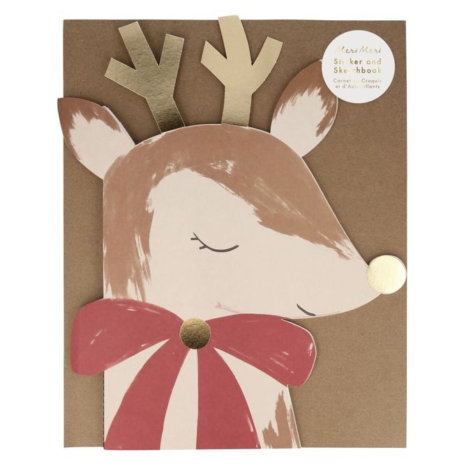 Hovedbilde Meri Meri - Reindeer Klistremerke Tegnebok