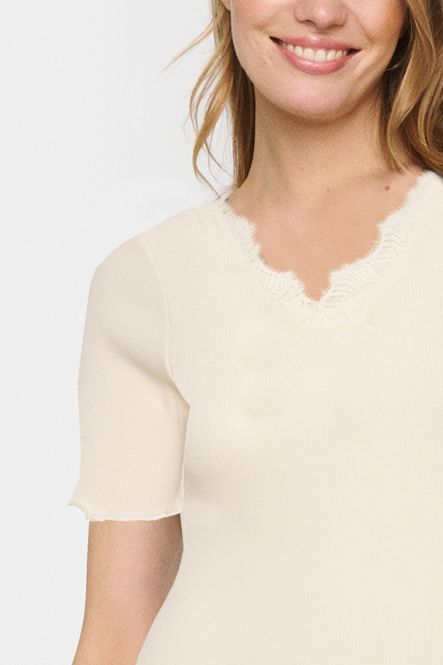 Hovedbilde Saint Tropez - Maya t-shirt Ice silk/cotton