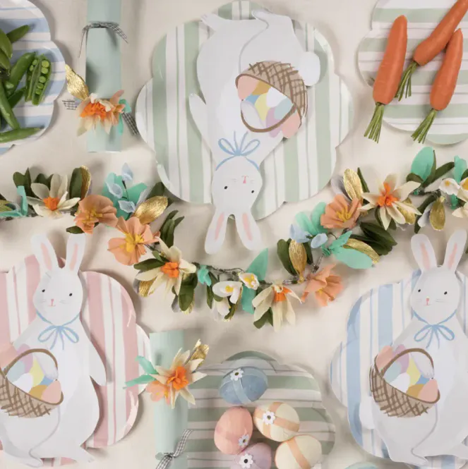 Hovedbilde Meri Meri - Servietter Bunny with basket