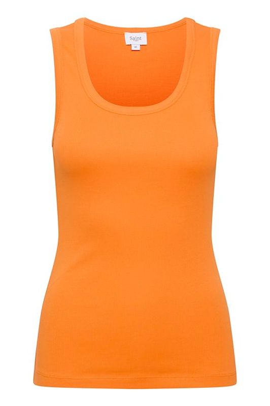 Saint Tropez - AsterSZ Tank Top Orange peel