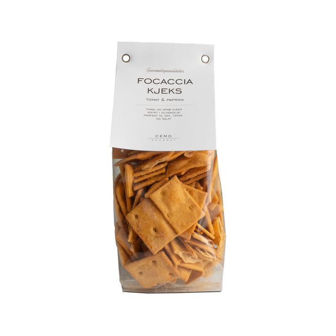 Hovedbilde Cemo - Focacciakjeks Tomat&Paprika