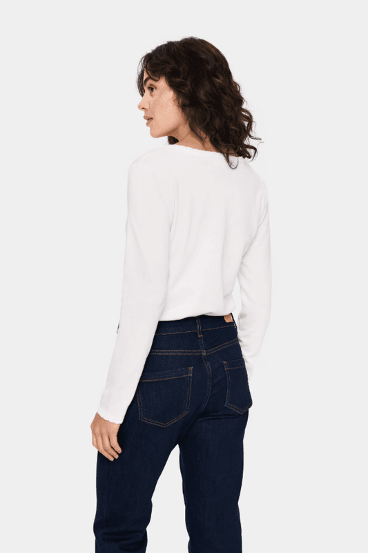 Saint Tropez - MilaSZ V-Pullover Ice