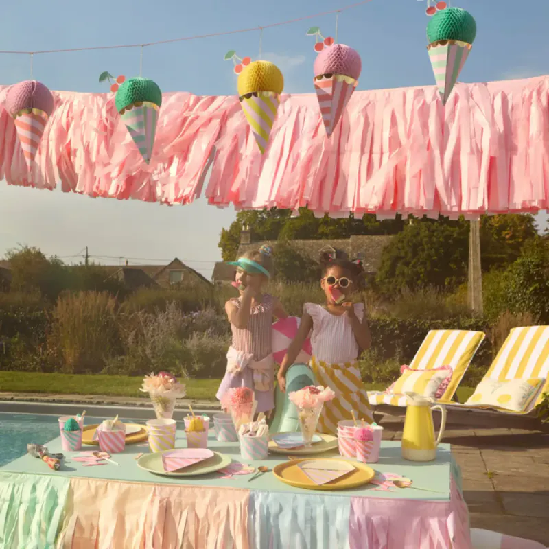 Meri Meri - Servietter Iskremskål 16-pk