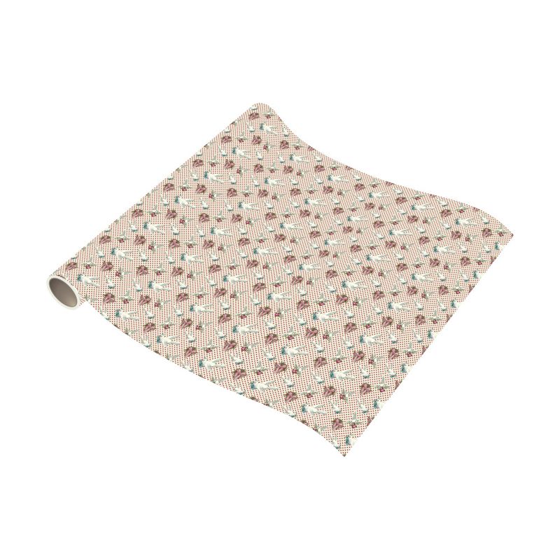 Rice - Gavepapir Dove print 