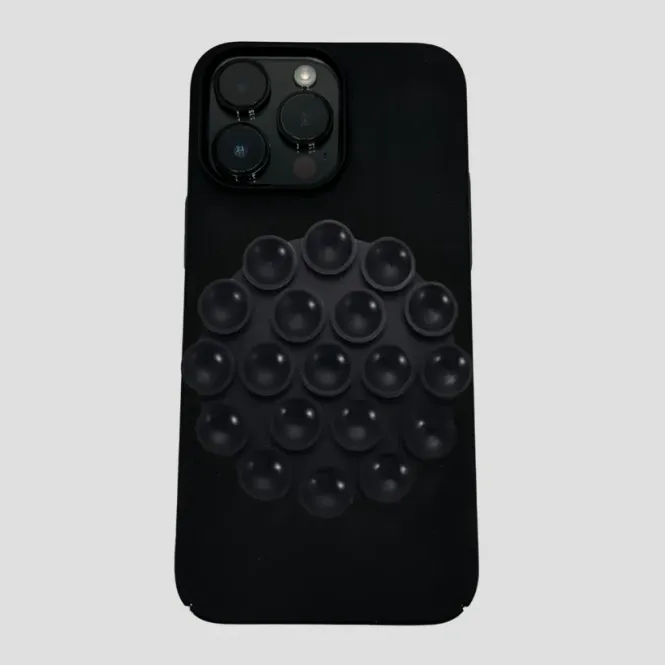 Hovedbilde Sticky Bestie - Roundie phone sticker Sort mobil