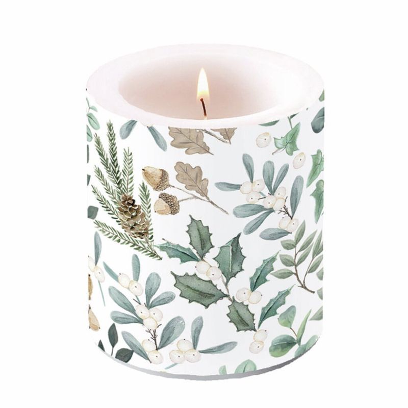 Ambiente - Stearinlys Dekor Collection of leaves